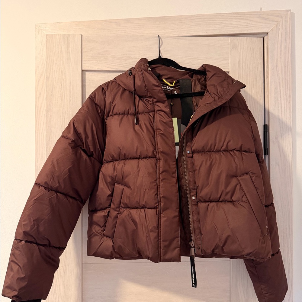 Lole Brown Puffer Jacket